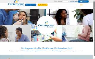 Centerpoint Health website
