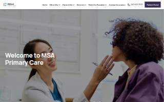 MSA Primary Care website