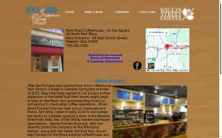 River Road Coffee House website