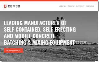 Cemco Construction Corporation website