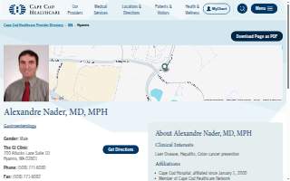 Nader's Insurance website