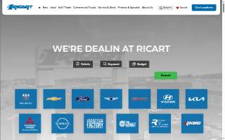 Ricart Express Newark website