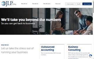 JLP CPAs website