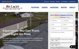 Bo Lacey Construction website