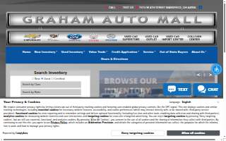 Graham Auto Mall website