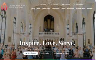 Unitarian Church in Charleston website
