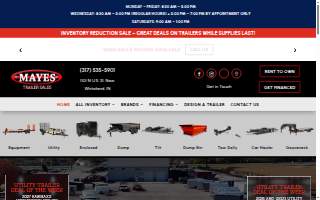 Mayes & Sons Plumbing Co. website