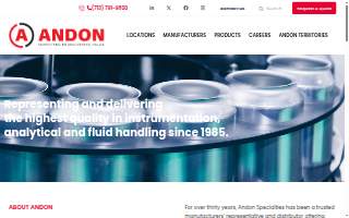 Andon's Pub website