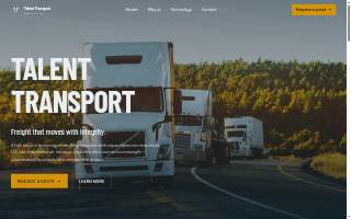 Talent Transport Inc. website