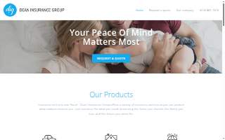 Dean Insurance Group website