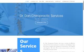 Dr. Dan Chiropractic website