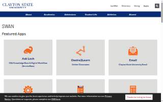 Swan House Tea and Coffee website
