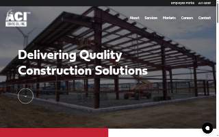 Alvada Construction website