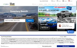 Diane Sauer Chevrolet website