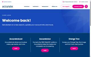 Accurate Heating, Cooling & Plumbing website