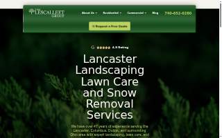 The Lescalleet Group Tree Care and Landscaping website