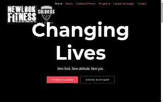 New Look Fitness website