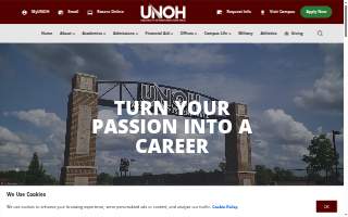 UNOH Event Center website