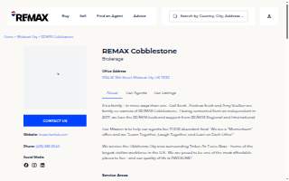 Gail Scott, RE/MAX COBBLESTONE website