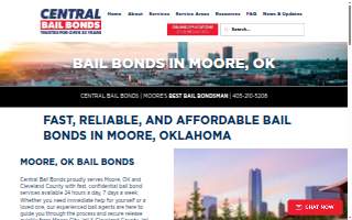 Rodney's OKC Moore Bail Bonds website