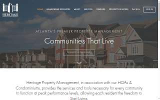 Heritage Coffee website