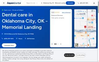 Aspen Dental - Enid website