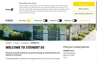 Steinert Veterinary Clinic website