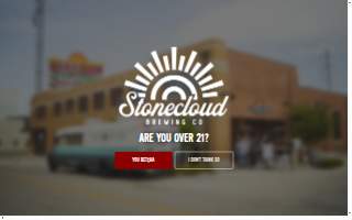 Stonecloud Stillwater Patio & Taproom website