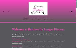 Bartlesville Bungee Fitness website