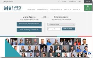 TWFG Insurance Services - Stamper Agency website