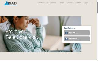 Triad Complete Healthcare Ardmore website
