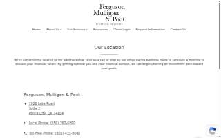 Wells Fargo Advisors: Serguson Nulligan Poet website