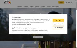 Axis Real Estate website
