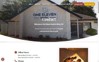 One Eleven Dental website