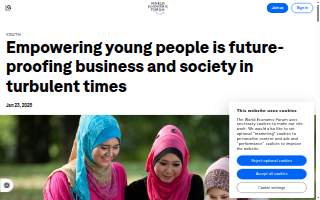 The Young American website