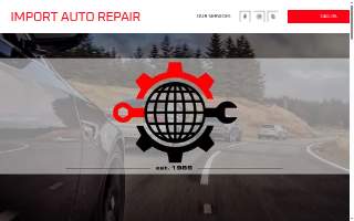 Import Auto Repair website