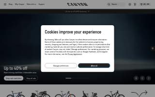 Canyon Auto Repair website