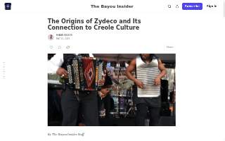 Zydeco Kitchen & Cocktails website
