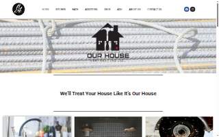 Our House Contracting website