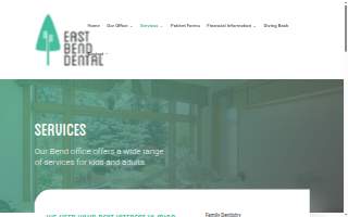 East Bend Dental website