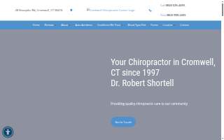 Cromwell Family Chiropractic of Bend website
