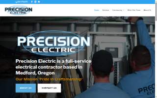 Precision Electric LLC website