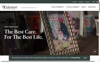 Oakmont of Carmichael website