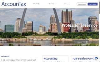 Accountax of Oregon Inc website