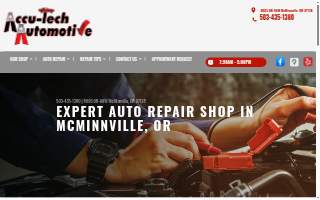 Accu-Tech Automotive website