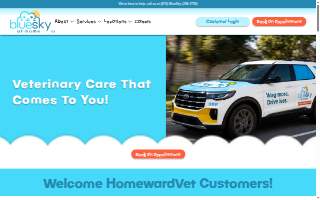 Dr. Wendy Koppel - Homeward Vet Mobile Veterinary Services website