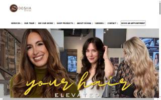 Dosha Salon Spa West Linn website