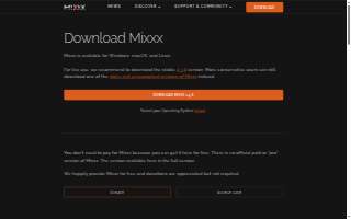 Mixx Fitness website