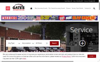 Gates Pharmacy website