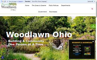 Woodlawn Landscaping website